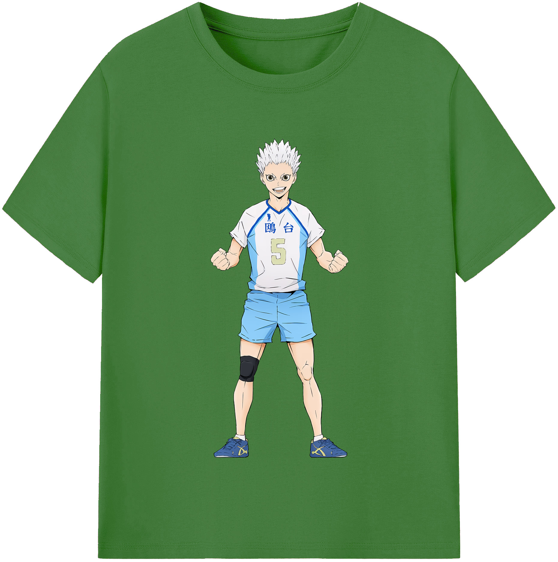（画像用） ハイキュー!! Haikyu!! レディースカジュアルプリントTシャツ（綿100％）